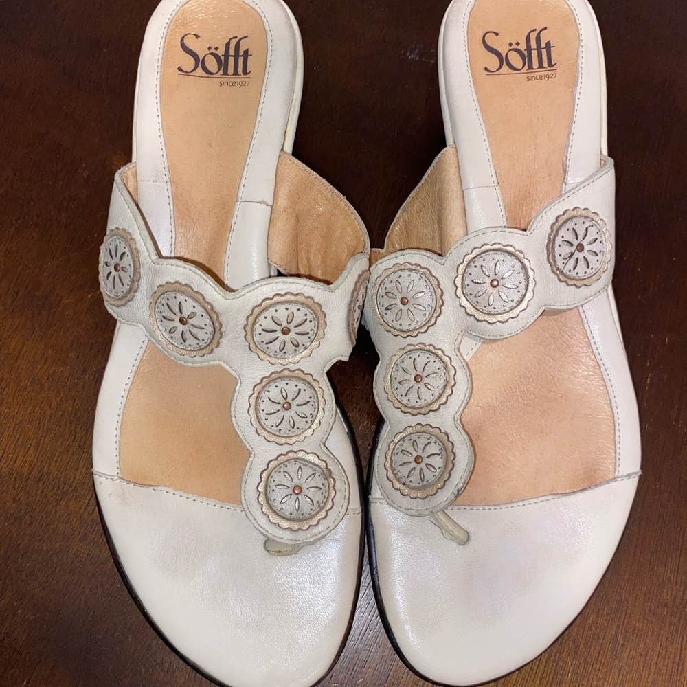 Sofft wedge flip-flop sandal
